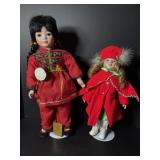 King State - The Dollcrafter 20" & Vtg Porcelain..