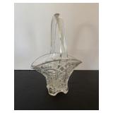 Cambridge glass basket