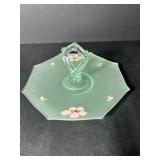 Lancaster glass octagom plate