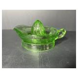 Vtg Citrus- Reamer - Uranium glass