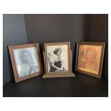 Vtg Shirley Temple pictures in Vtg frames...