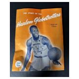 Harlem Globe Trotters program from 1948-1949
