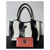 NYC purse with billfold