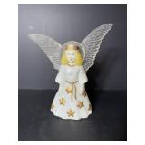 Vtg plastic angel Christmas trre topper