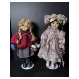 Mellisa Vastelli victorian doll 17" & porcelain...