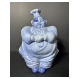 Vtg Red - Wing hand painted cookie jar