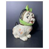 Vtg Muggsy USA dog cookie jar