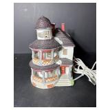 Porcelain Christmas building - Harborview Inn