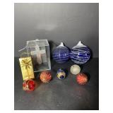 Vtg ornaments & misc