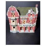 Porcelain Christmas building - museum