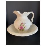 Lg pitcher with bowl