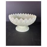 Vtg Fenton Olde Virgina glass fine cut block..