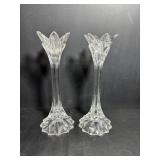 Lenox Lead Crystal Candle Holders