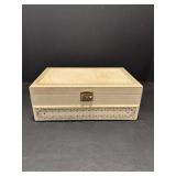 Vintage Jewelry Box with Key