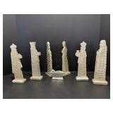 Vintage Nativity Set 10"H