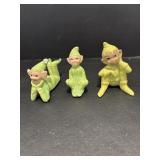VintageGilner Ceramic Pixie Figurines