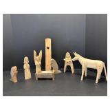 Vintage Nativity Set