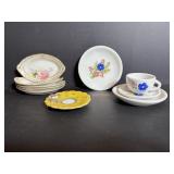 Vintage Noritake Salt Cellars Made In Japan & Misc