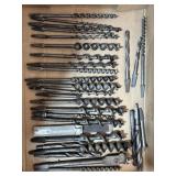 Vintage Auger Drill Bits & Misc