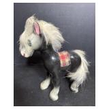 Vintage Furry Horse/Mule 5" Figurine