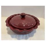 Celebrating Home Stoneware Lidded Casserole9.5"Dia
