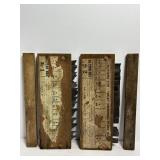 Vintage Stanley No 55 Cutters Box 1& Box 2