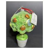 Christopher Radko Signed Partridge in Pear Tree