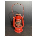 Red Winged Wheel 350 Kerosene Lantern 7"H