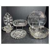 Vintage Glass Serving Dishes