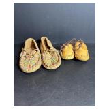 Vintage Baby & Kid Moccasins
