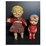 Vintage Edward Mobley Co 1958 Arrow Rubber Boy 8"