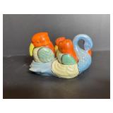 Vintage Lusterware Condiment Set