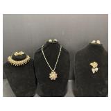 Vintage Necklaces, Earrings & Pin