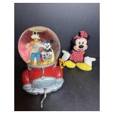Disney Musical Snow Globe & Mini Mouse Toy