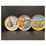 Vintage Ronald McDonald Plates 10" Dia