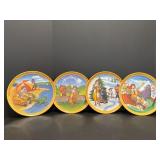 Vintage Ronald McDonald Plates 10" Dia