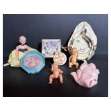 Vintage Kewpie Pin, Cookie Cutter & Misc