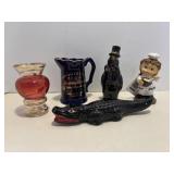 Vintage 5"Penguin Pen Holder, Loretta Lynn Pitcher