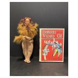 Wizard of Oz Cowardly Lion Ken Doll & Book