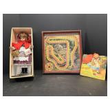 Vintage Little Red Ridinghood Doll Record & Game
