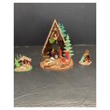 Vintage Shiny Brite Nativity Scenes  Hong Kong