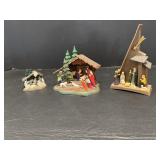 Vintage Shiny Brite Nativity Scenes  Hong Kong