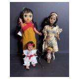 Vintage Native American Dolls