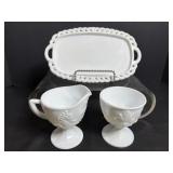 Indiana Glass Colony Harvest Milk Glass Cream,