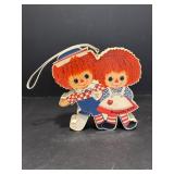 .1973 Raggedy Ann & Andy Transistor Radio Bobbs