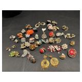 Vintage Clip Earrings