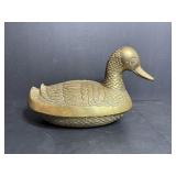 Leonard Solid Brass Duck Dish
