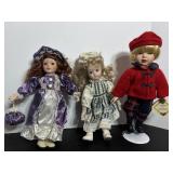 Vtg Collectors choice doll with stand 12.5"H...