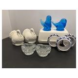 Bluebird of Happiness glass birds & misc.