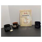 Skeet Drive-In Menu & Coffee Cups